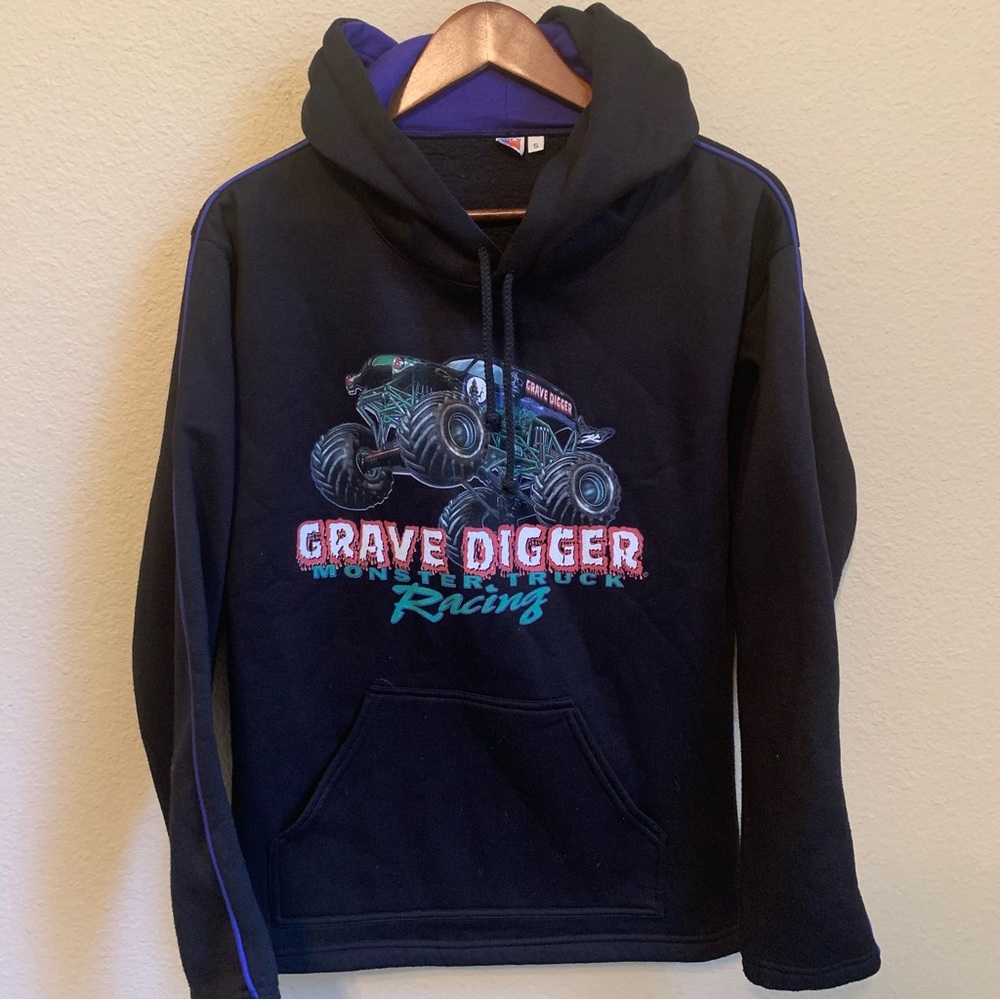 Vintage Grave Digger Monster Jam Hoodie